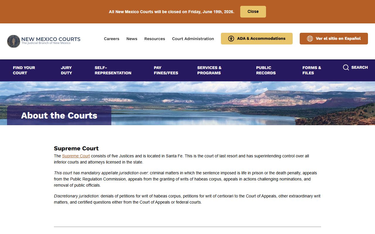 Lea County court records New Mexico court structure